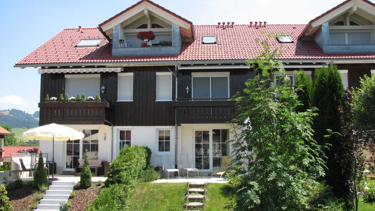 Exklusive Fewo Herrmann Im "Haus Hochgratblick" Oberstaufen Exterior photo